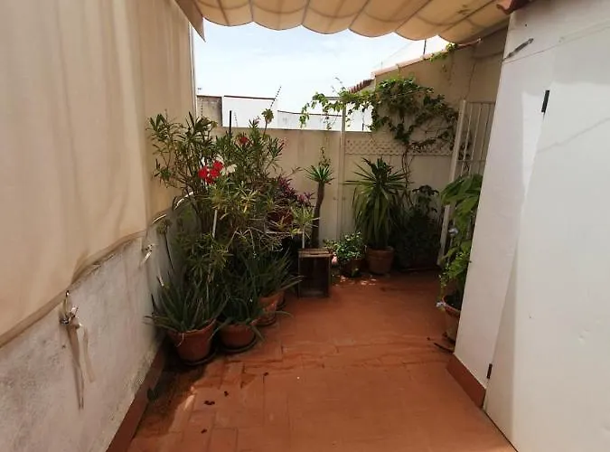 דירה Beautiful With Terrace San Basilio סביליה